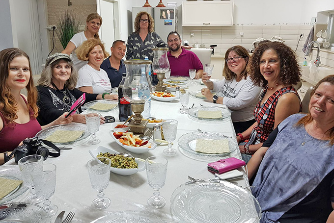 עיתונאים ובלוגרים בתחום התיירות קיימו סיור בבית שאן